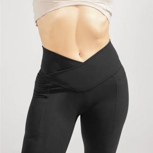 Popflex crisscross hourglass flares (M)